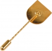 Lange Nadel mit Schutzkappe Goldene Anstecknadel